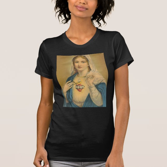 T-shirt Mary vintage (Devant)
