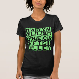 T-shirt Mary Wollstonecraft Shelley, auteure de Frankenste