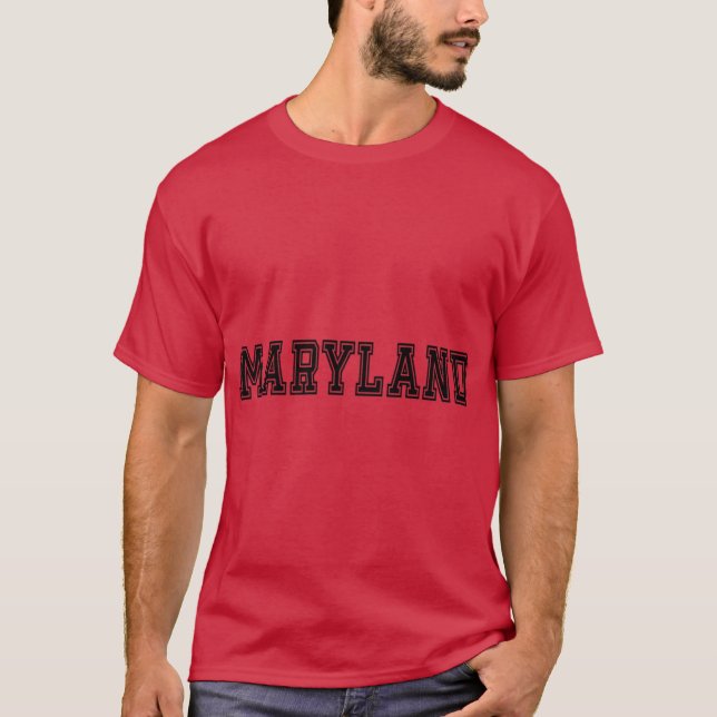 T-shirt maryland 19 (Devant)