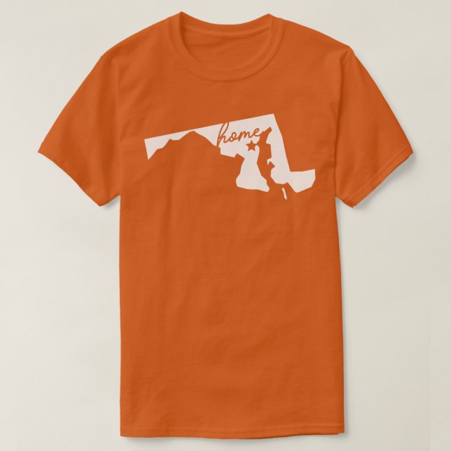 T-shirt maryland 4 (Design devant)