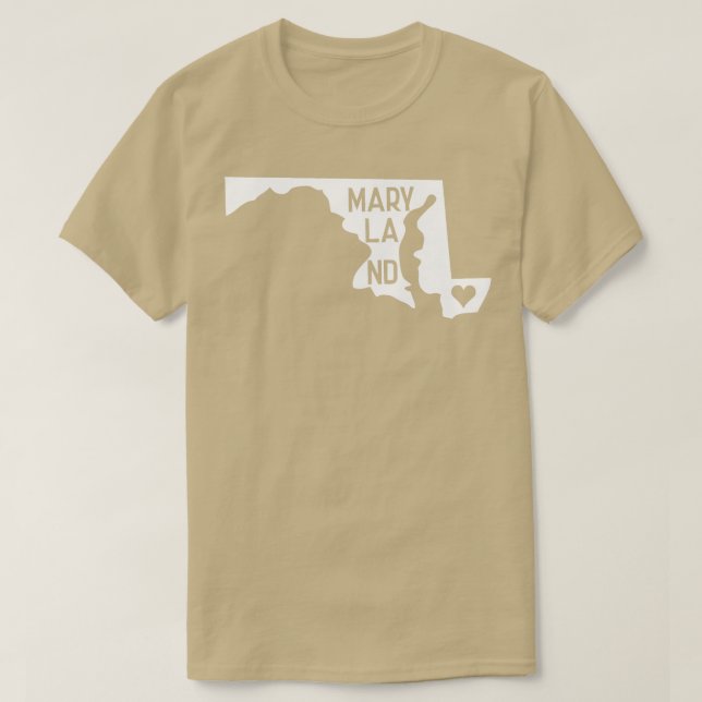 T-shirt maryland 5 (Design devant)