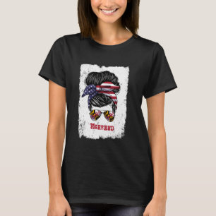 T-shirt Maryland Girls Trip Messy Bun US Drapeau Etat Sung