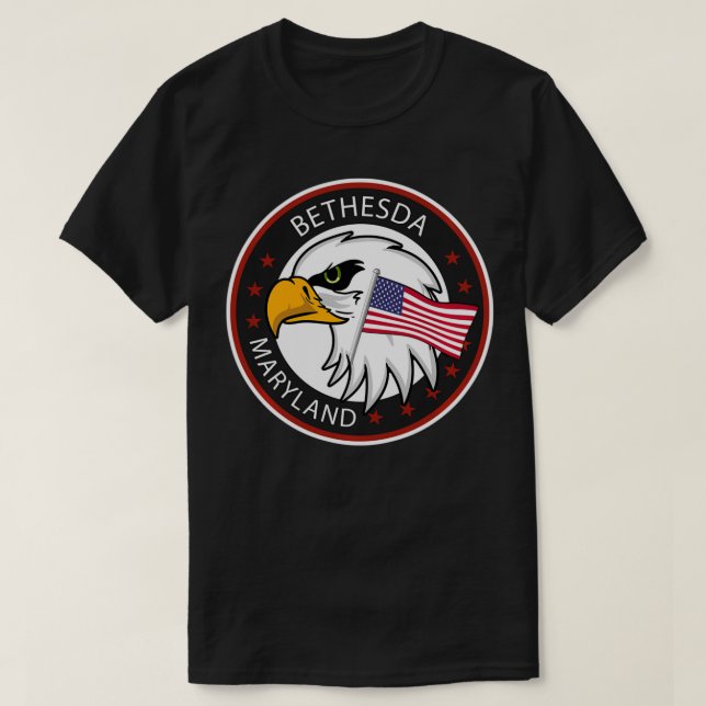 T-shirt Maryland Md Bethesda 1 (Design devant)