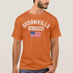 T-shirt Marysville Californie États-Unis Drapeau Vintage C