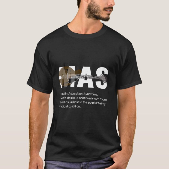 T-shirt Mas Mandolin Cadeau Pour Mandolin Lov (Devant)