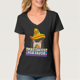 T-shirt Mas Taco Por Favoriser Plus De Tacos S'Il Vous Pla