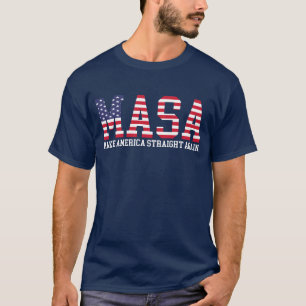 T-shirt MASA Redressons l'Amérique Encore