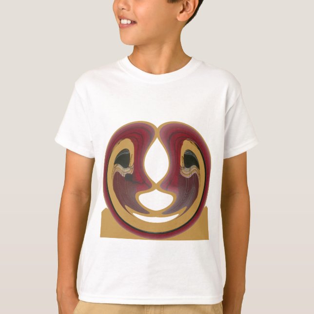 T-shirt Masai Tribal Whirt Art Imprimer (Devant)