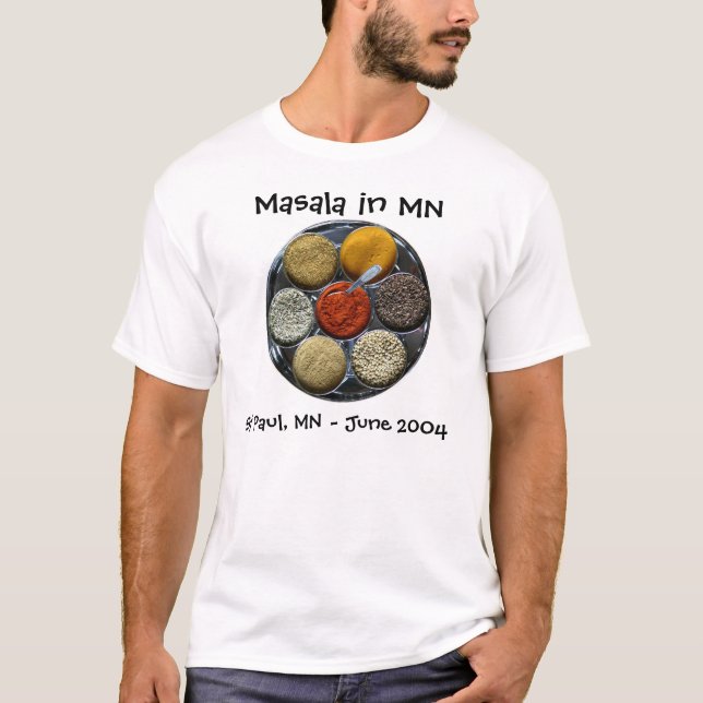 T-shirt Masala en manganèse (Devant)