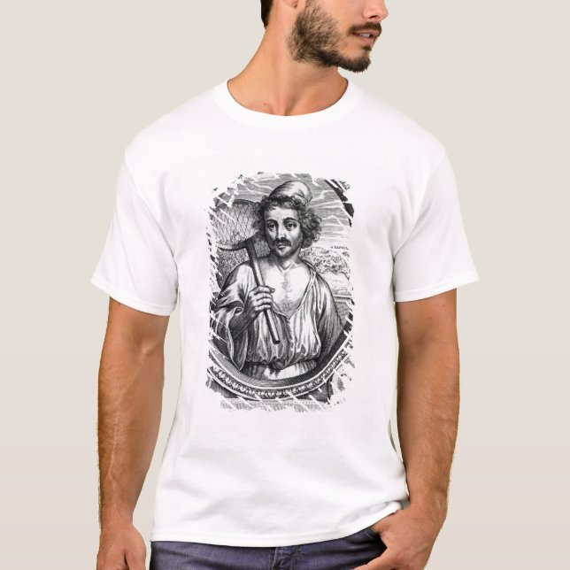 T-shirt Masaniello, gravé par Petrus de Iode (Devant)