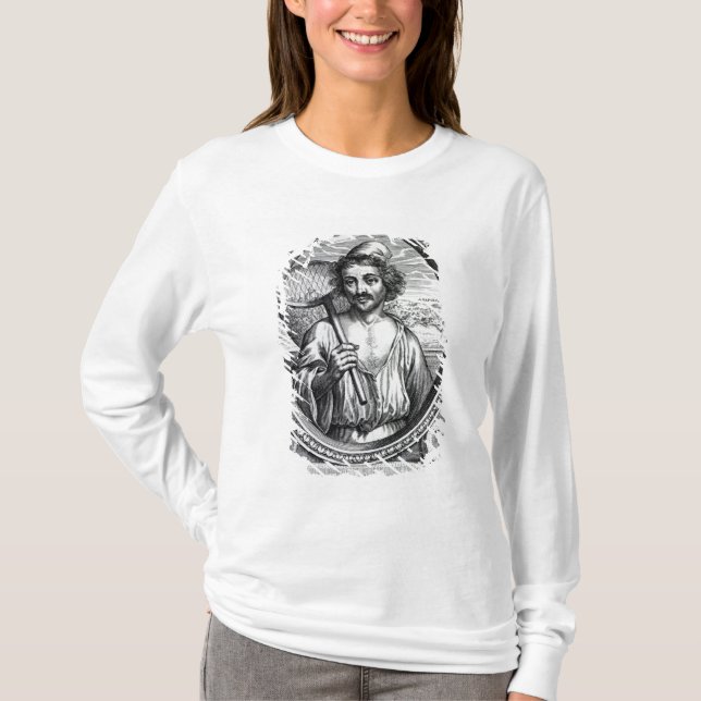 T-shirt Masaniello, gravé par Petrus de Iode (Devant)