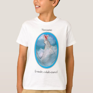 T-shirt Masasaurus, ou baleine-asaurus