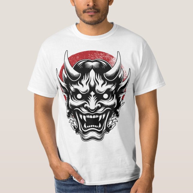 T-shirt máscara Samurai/ japan (Devant)