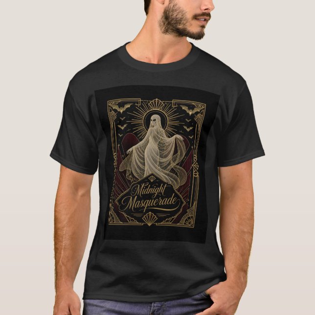 T-shirt Mascarade Fantôme de Minuit (Devant)