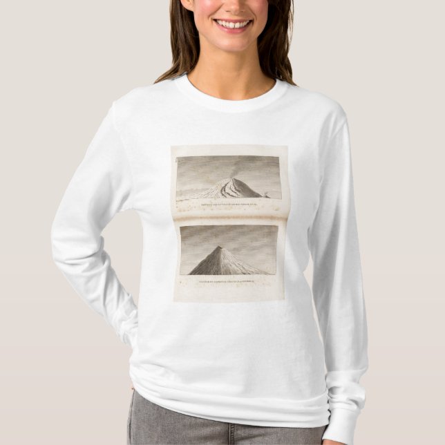 T-shirt Mascareigne, Vesuve (Devant)
