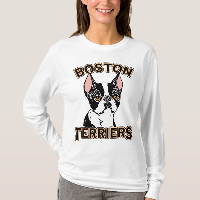 T-shirt Mascotte Boston Terriers (Devant)