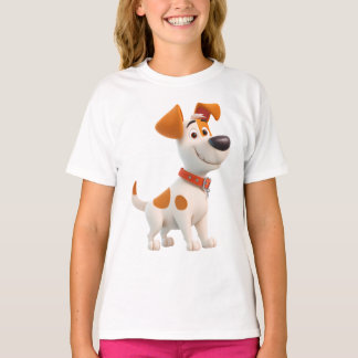 T-shirt Mascotte Chien – Chiot de Dessin Animé Mignon pour