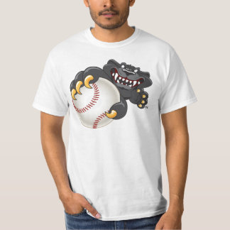 T-shirt Mascotte de base-ball de panthère