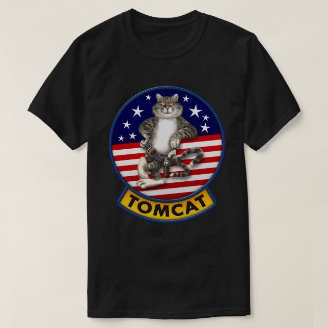 T-shirt Mascotte de F-14 Tomcat (Design devant)