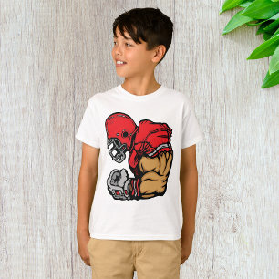 T-shirt Mascotte de guerrier de football robuste Muscle de
