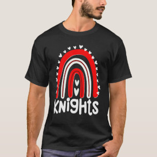 T-shirt Mascotte de l'école des chevaliers Cœurs Chevalier