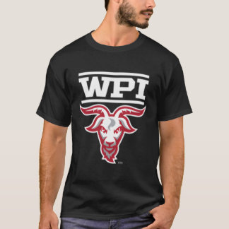 T-shirt Mascotte de poitrine gauche des ingénieurs Wpi