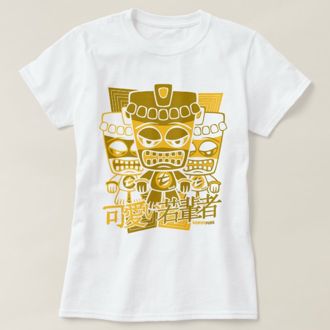 T-shirt Mascotte de Tiki (Design devant)
