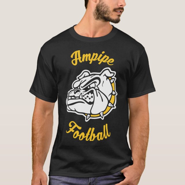 T-shirt Mascotte des Bulldogs du lycée d'Ampipe (Devant)