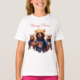 T-shirt Mascotte des Chicago Bears Dark Forest – Football