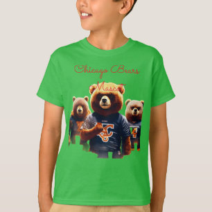 T-shirt Mascotte des Chicago Bears Dark Forest – Football