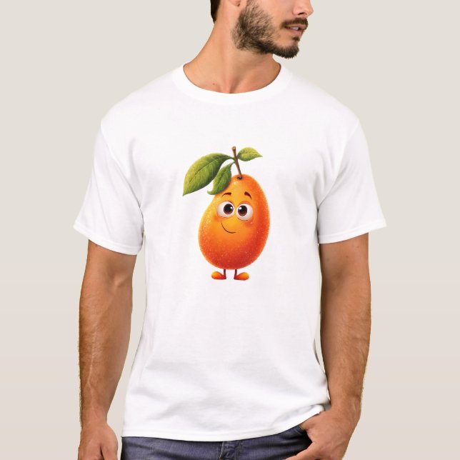 T-shirt Mascotte Mangue Clin d'œil (Devant)