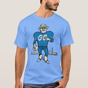 T-shirt Mascotte vintage AFL Houston Oilers