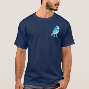 T-shirt masculin à accentuation de Jay bleu