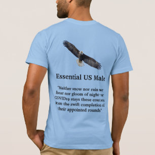 T-shirt masculin américain essentiel