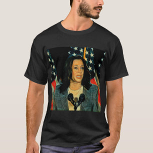 T-shirt masculin de l'art Kamala Harris