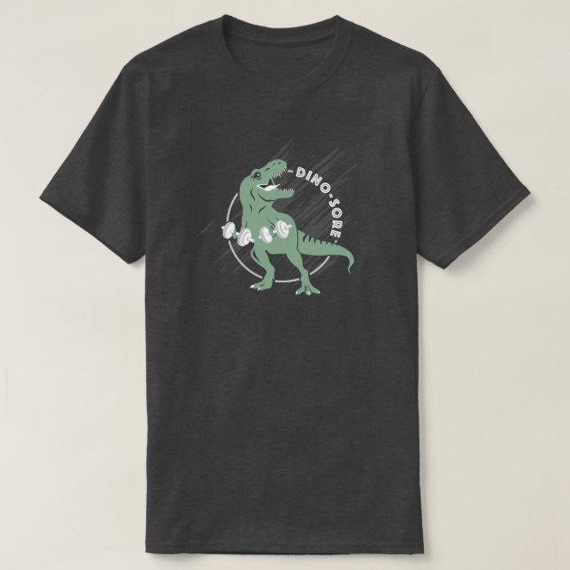 T-shirt masculin DinoSore (Design devant)