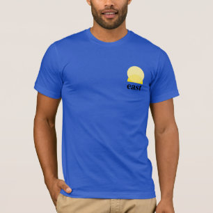 T-shirt masculin en bleu royal