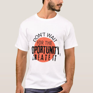 T-shirt masculin motivant