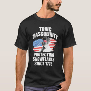 T-shirt Masculinité toxique républicaine Drapeau américain