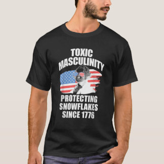 T-shirt Masculinité toxique républicaine Drapeau américain