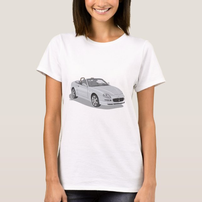 T-shirt Maserati Spyder (Devant)