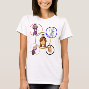T-shirt Masha and the Bear