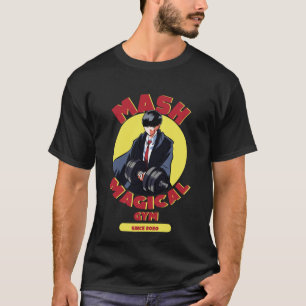 T-shirt MASHLE MAGIE ET MUSCLES MASH GYM MAGIQUE vintage