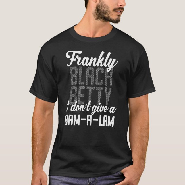 T-shirt Mashup Black Betty Bam-a-Lam (Devant)