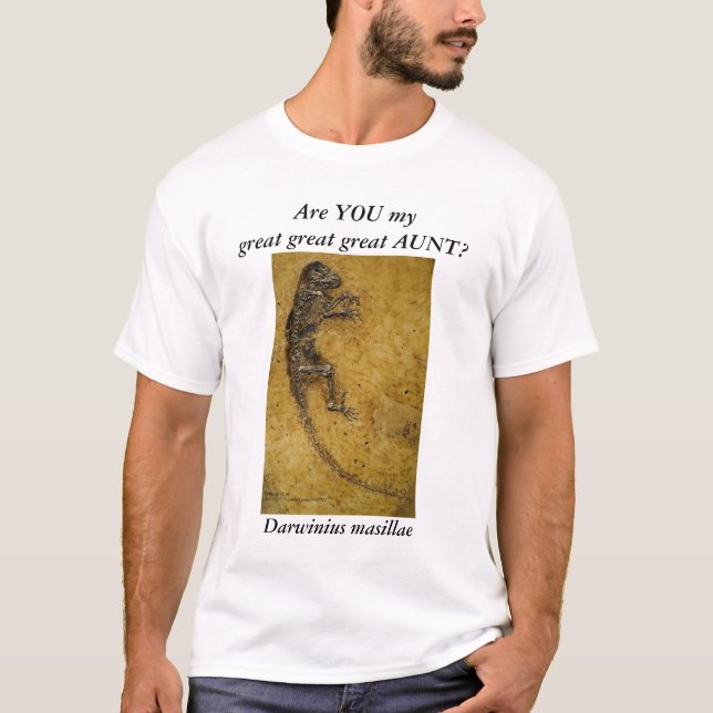 T-shirt Masillae de Darwinius (Devant)