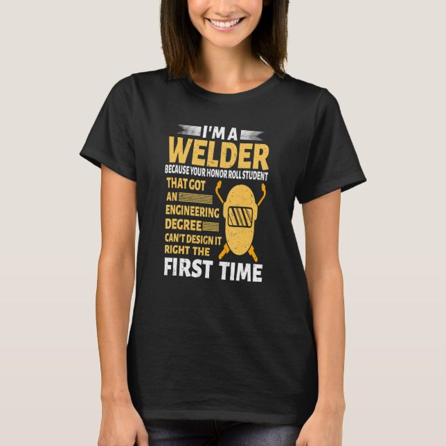 T-shirt Mask mask Welder (Devant)