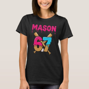 T-shirt Mason 67 Crème de glace Mème Funny Six Sept mason 