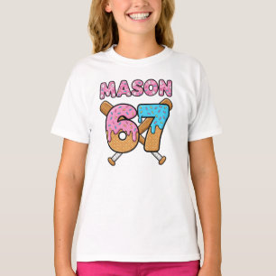 T-shirt Mason 67 Glace Meme Drôle Six Sept mason glace