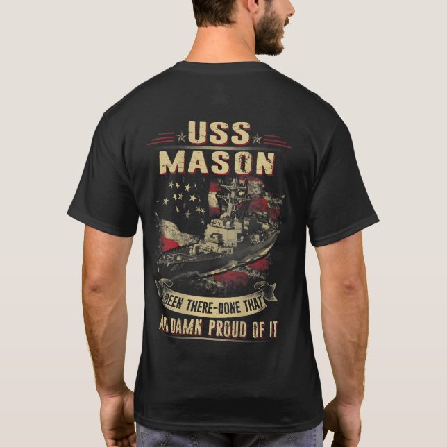 T-shirt Mason USS (DDG-87) (Dos)