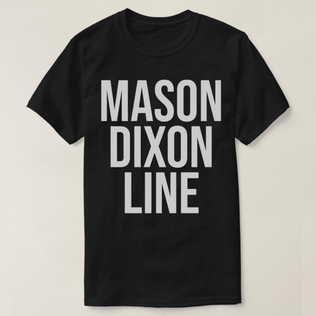 T-shirt MasonDixon, ligne 1 (Design devant)